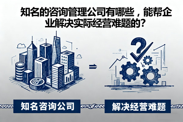 知名的咨詢管理公司有哪些，能幫企業(yè)解決實際經營難題的？
