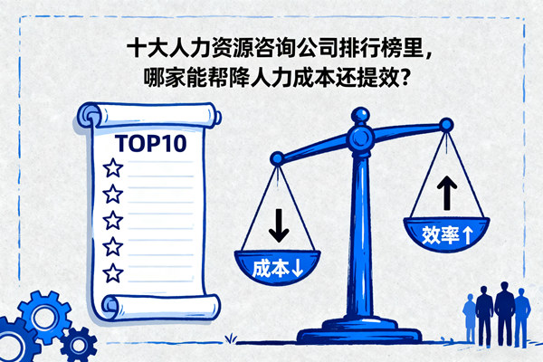 十大人力資源咨詢公司排行榜里，哪家能幫降人力成本還提效？