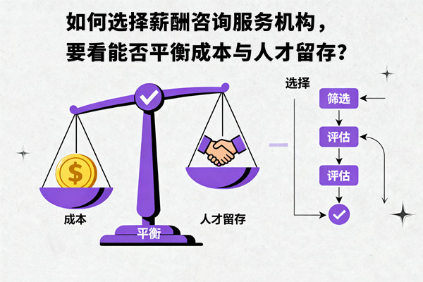 如何選擇薪酬咨詢服務(wù)機構(gòu)，要看能否平衡成本與人才留存？